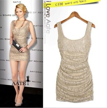 Mini Vestido Lace Elegance Europeu