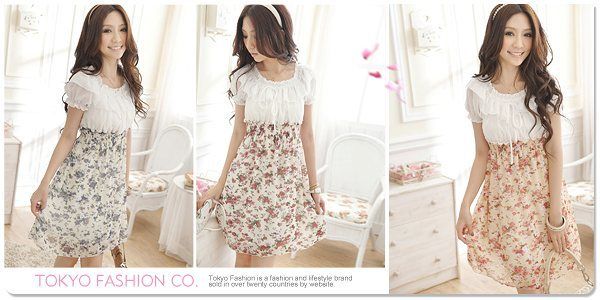 Vestido Ladye Fashion Floral chiffon