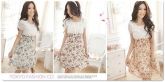 Vestido Ladye Fashion Floral chiffon